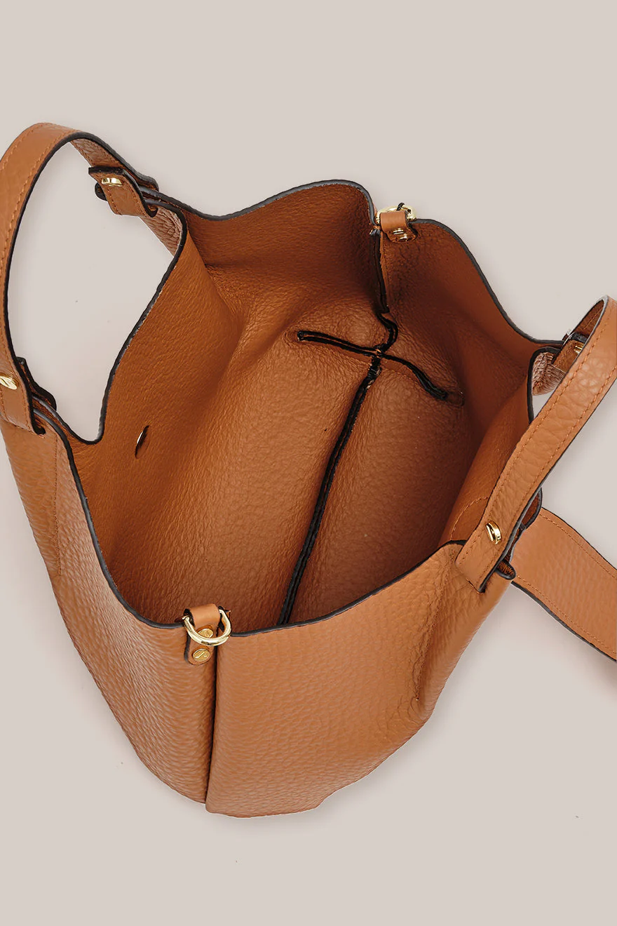 Grace Small Tan East West Tote - Image 5